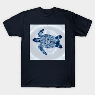 Loggerhead Turtle Tie Dye Mandala T-Shirt